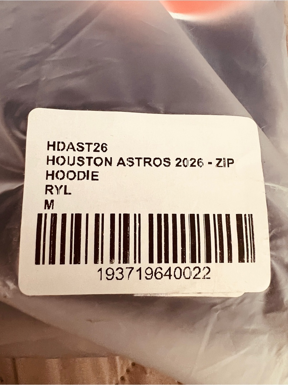 Aviator Nation x MLB Houston Astros 2026 Zip Hoodie Royal Medium Unisex HDAST26 - Picture 14 of 15